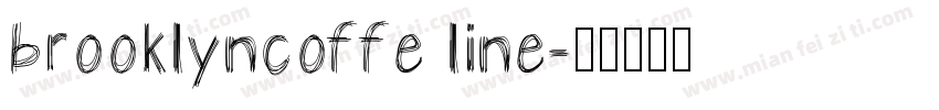 brooklyncoffe line字体转换
